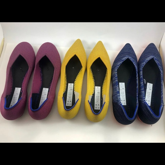 Rothy’s Shoes Lot of 3 Round and Flat toe Size 6 - Picture 6 of 7